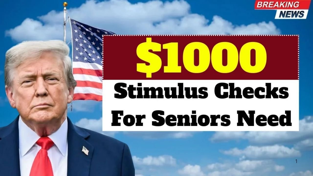 $1000 Stimulus Checks in 2025: Exact Payment Dates Seniors Need to Know