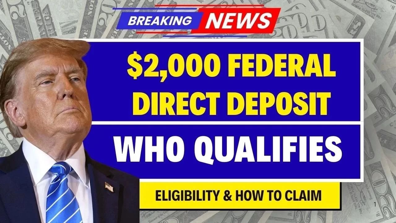 $2,000 Federal Direct Deposit Arrives Earlier Than Expected — November 2025 Eligibility, Payment Dates, and IRS Guidance